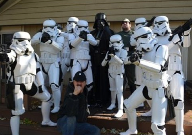 Stormtroopers support bully victims