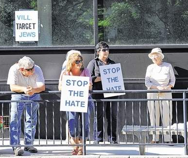 Bloomingburg community stops hate
