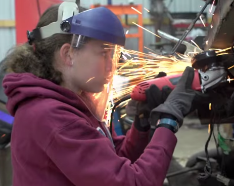 Young Female Engineer Breaks Down Stereotypes