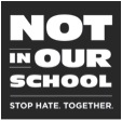 not in our school stop hate together logo niot nios
