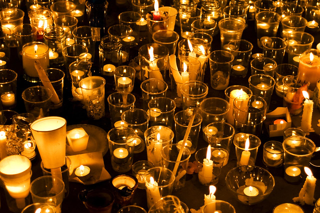 The "No To Hate Crime" vigil in London's Trafalgar Square, to mark the homophobic murder of Ian Baynham. Organised by 17-24-30's Mark Healey it brought thousands of people together to stand up against hate crime. (Flickr CC 2.0 Jason)