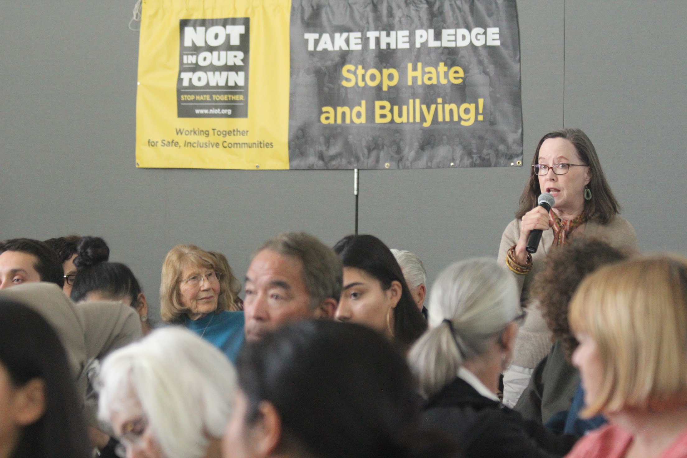 Community members talk at the 2014 NIOT National Gathering in Billings, MT.