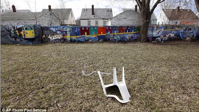 Birwood Wall Photo by Paul Sancya AP