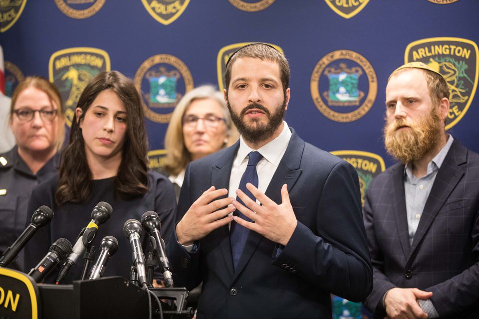 Rabbi Avi Bukiet and his wife, Luna