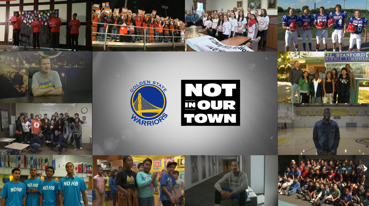 Golden State Warriors and Not In Our Town 