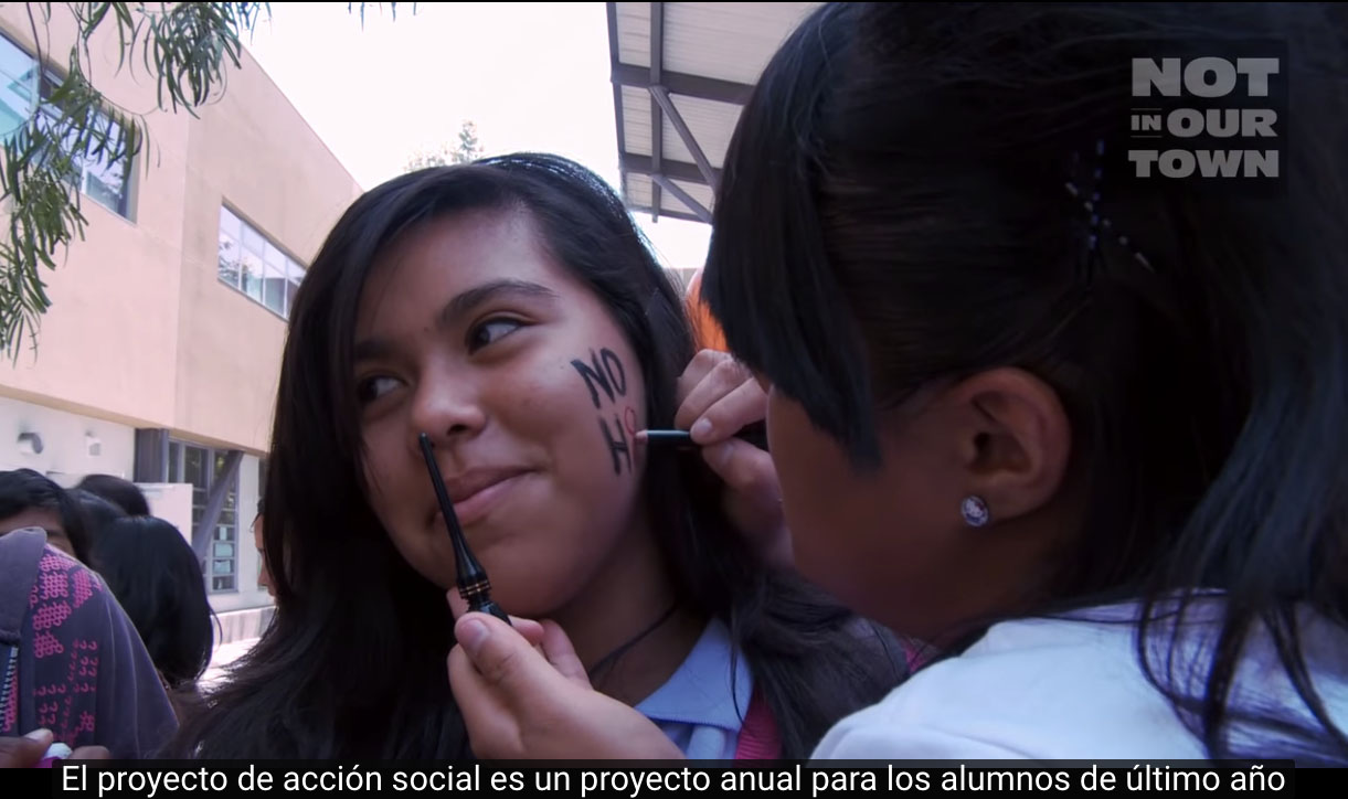 A still from 'Nadie Nace Ilegal'