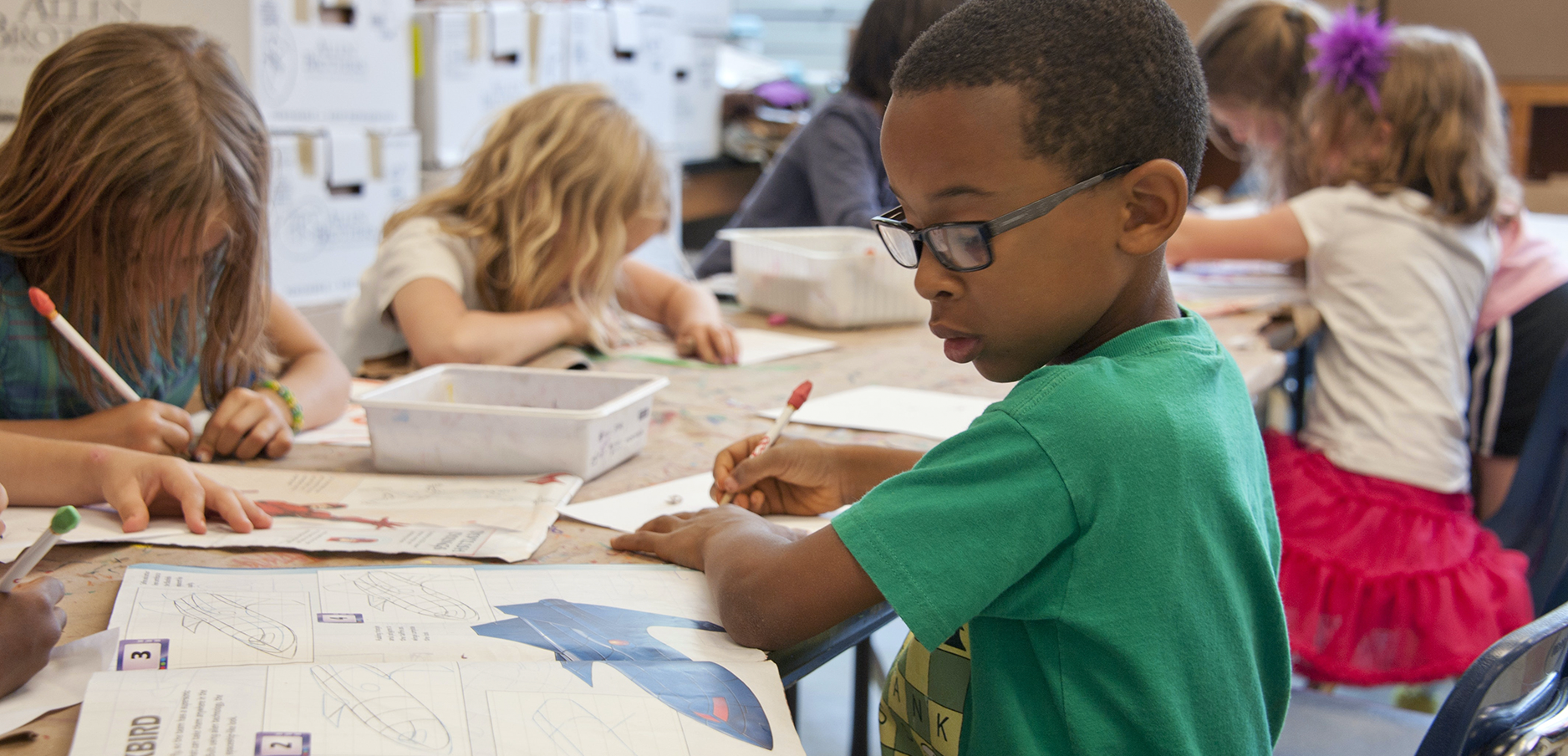 Boy in classroom, Photo by CDC from Pexels