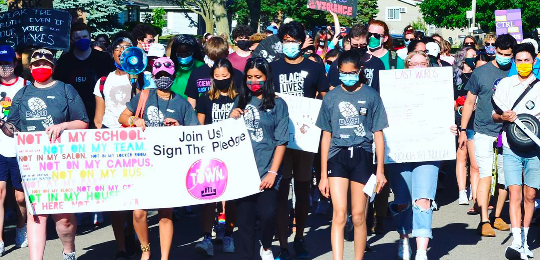 Not In Our School march 