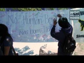 No Human Being Was Born Illegal (2 min)
