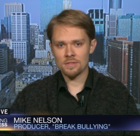 Mike Nelson, MAKE producer and creator of Break Bullying PSA on HLN