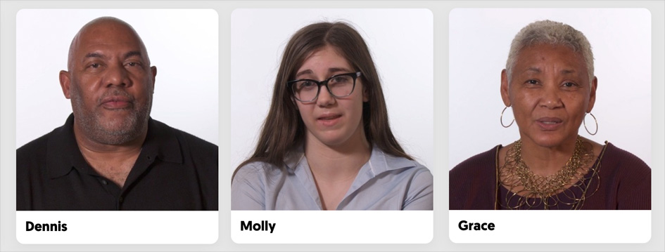 Dennis, Molly and Grace respond in video to 'What's at Stake?'